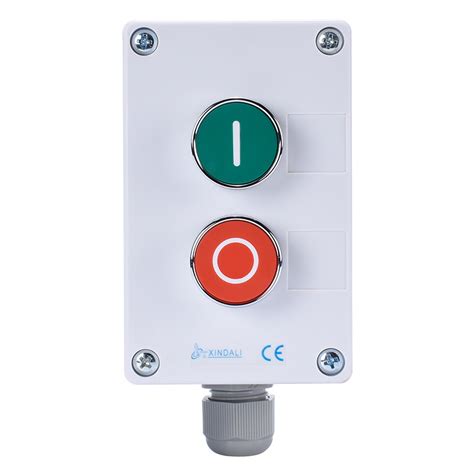 metal pushbutton box|flush mounted push button.